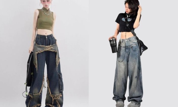 Outfit Y2K năng động và cá tính 